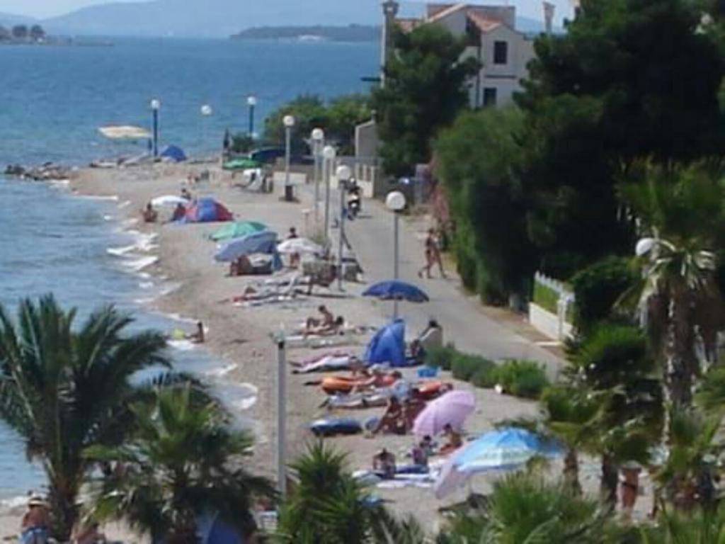 Villa Seaside Zaboric Bagian luar foto