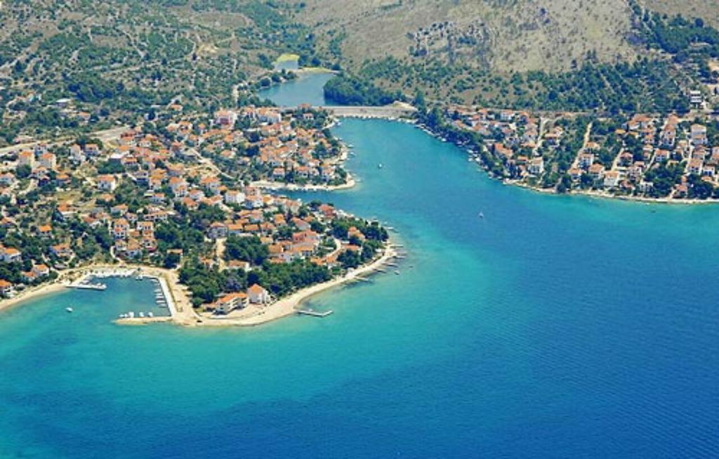 Villa Seaside Zaboric Bagian luar foto