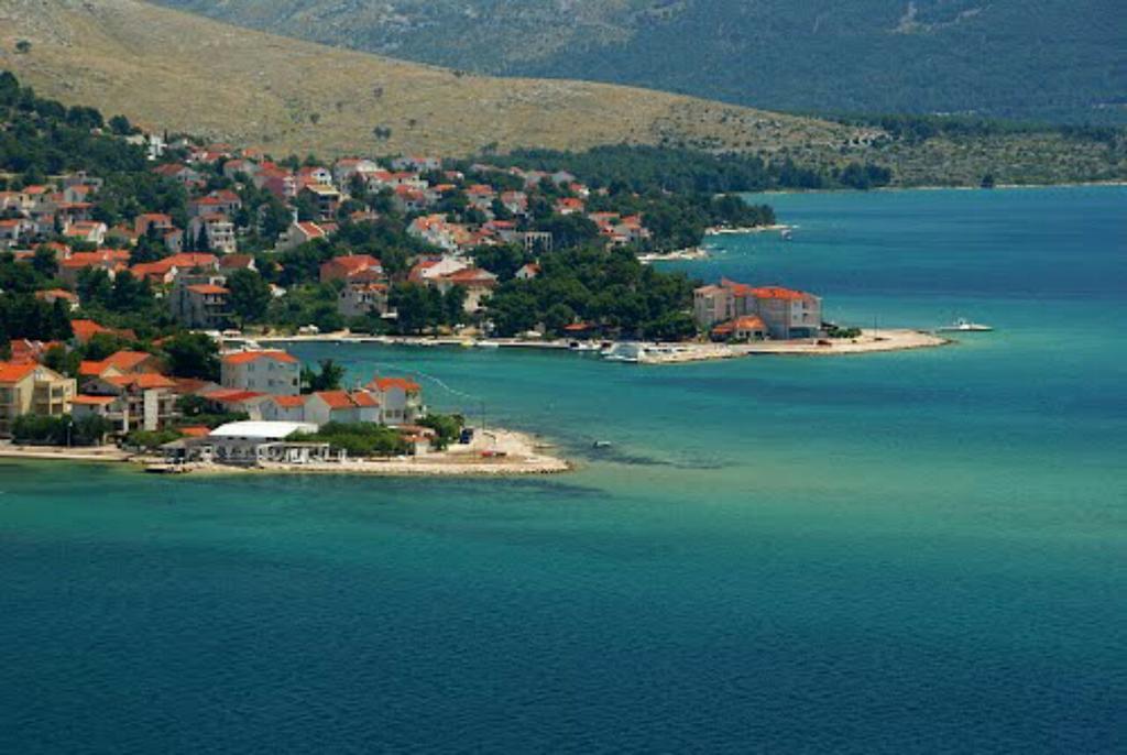 Villa Seaside Zaboric Bagian luar foto